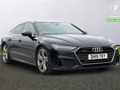 Used Audi A7 S-Line 2019 Black Hatchback
