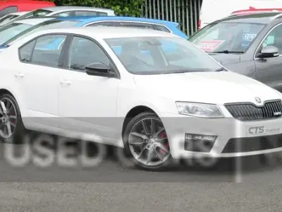 Used Skoda Octavia vRS 2015 White Estate