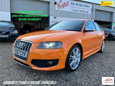Used Audi A3 Design 261 HP (191 kW) 2007 Orange Hatchback