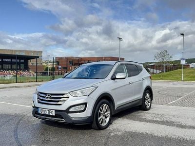 Used Hyundai Santa Fe Premium 194 HP (142 kW) 2013 Silver SUV