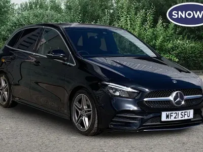 Used Mercedes B180 Executive 136 HP (100 kW) 2021 Black Hatchback