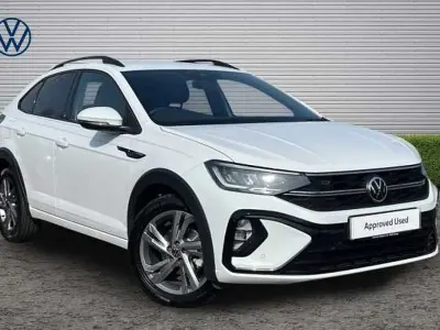 Begagnad VW Taigo R-line 110 HK (80 kW) 2023 Vit SUV