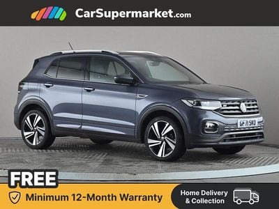 Used VW T-Cross R-line 150 HP (110 kW) 2022 Grey SUV