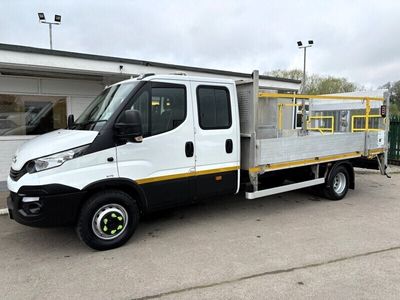 used Iveco Daily 70C18 Crew Cab Dropside with Tail Lift - Air Con