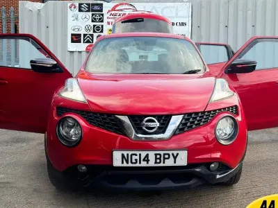 Used Nissan Juke Acenta Premium 115 HP (84 kW) 2014 Red SUV