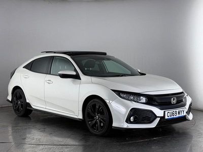 Used Honda Civic Sport Plus 182 HP (133 kW) 2019 White Hatchback