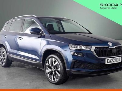 Gebraucht Skoda Karoq SE L 150 PS (110 kW) 2022 Blau SUV