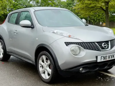 Used Nissan Juke Acenta 110 HP (80 kW) 2011 Silver SUV