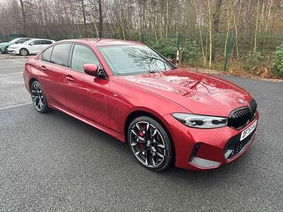 New BMW 330e M Sport 2026 Red Sedan