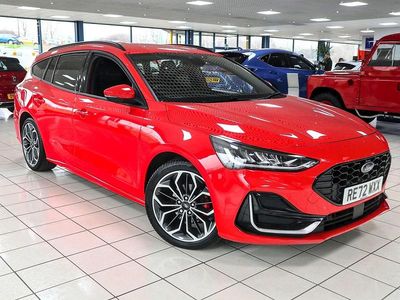 Race red Used 2022 Ford Focus ST-Line Estate | £16,989 (Fair price)