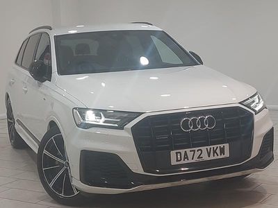 Used Audi Q7 Black Edition 340 HP (250 kW) 2022 White SUV