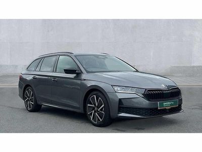 Used Skoda Octavia SportLine 150 HP (110 kW) 2025 Metallic  graphite grey Estate