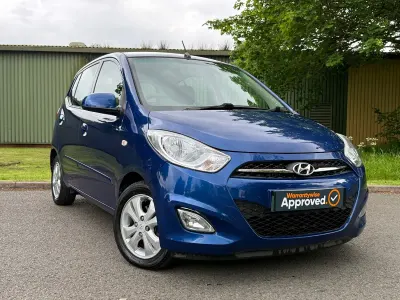 Used Hyundai i10 Active 86 HP (63 kW) 2012 Blue Hatchback