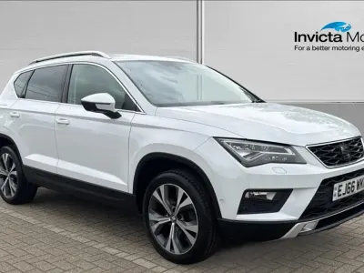 Usado Seat Ateca Ecomotive 115 HP (84 kW) 2016 Branco SUV