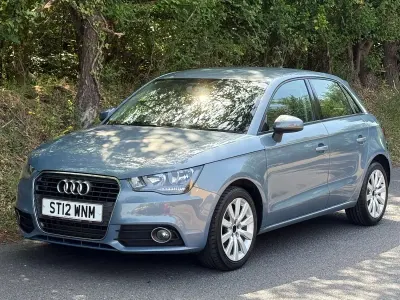 Used Audi A1 Sportback Sport 105 HP (77 kW) 2012 Blue Hatchback