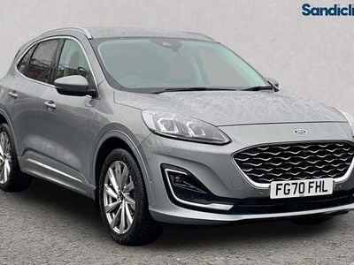 Solar silver (premium paint) Used 2023 Ford Kuga Vignale SUV | £16,978 (Good price)