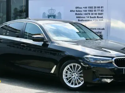 Used BMW 530e Comfort Edition 295 HP (216 kW) 2021 Black Sedan