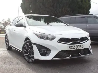 Used Kia Ceed GT-Line 158 HP (116 kW) 2023 White Hatchback