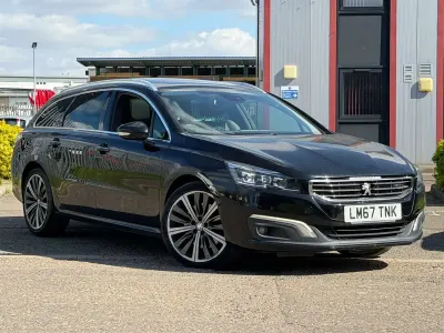 Used Peugeot 508 SW GT 180 HP (132 kW) 2017 Black Estate