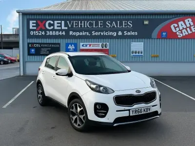 Used Kia Sportage GT-Line 136 HP (100 kW) 2016 White SUV