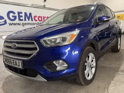 Used Ford Kuga Titanium 150 HP (110 kW) 2017 Blue SUV