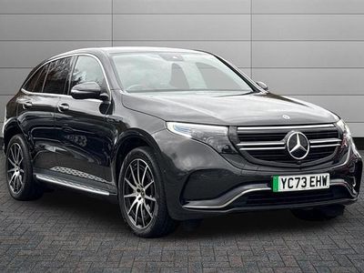 Used Mercedes EQC400 AMG line 300 kW (408 HP) 2023 Grey SUV