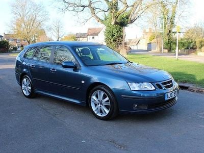 Used Saab 9-3 Anniversary 150 HP (110 kW) 2007 Blue Estate