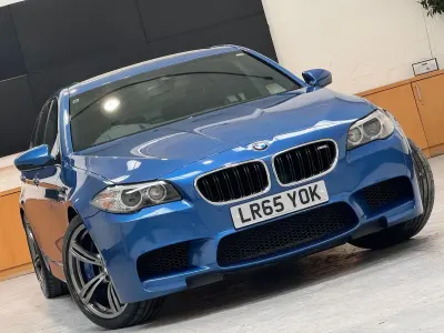 Used BMW M5 Performance 552 HP (405 kW) 2016 Blue Sedan