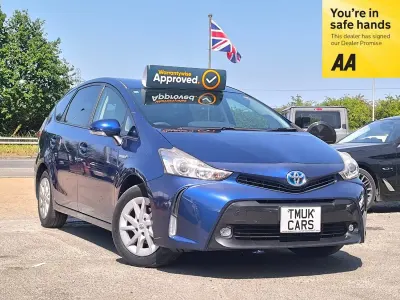 Used Toyota Prius+ 136 HP (100 kW) 2015 Blue MPV