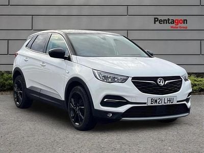 White Used 2021 Vauxhall Grandland X SRi SUV | £10,721 (Good price)