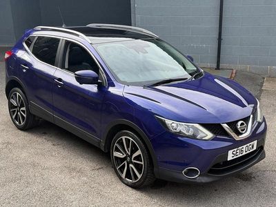 Used Nissan Qashqai Tekna 110 HP (80 kW) 2016 Blue SUV