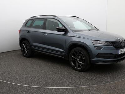 used Skoda Karoq 2.0 TSI SportLine SUV 5dr Petrol DSG 4WD Euro 6 (s/s) (190 ps) Panoramic Roof