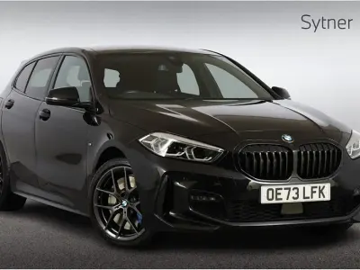 Used BMW 118 M Sport 134 HP (98 kW) 2023 Blue Hatchback
