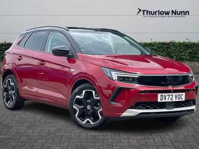 Used Vauxhall Grandland X Ultimate 130 HP (95 kW) 2022 Red SUV