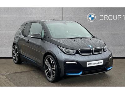 Used BMW i3 Comfort Edition 135 kW (184 HP) 2022 Mineral grey metallic with blue highligh Hatchback