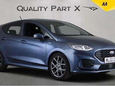 Used Ford Fiesta ST-Line 2022 Blue Hatchback