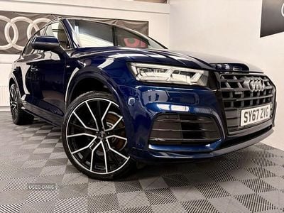 Used Audi Q5 S-Line 190 HP (139 kW) 2017 Blue SUV