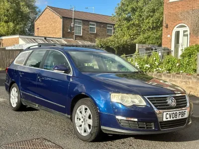 Used VW Passat SE 105 HP (77 kW) 2008 Blue Estate