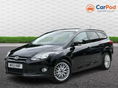 Used Ford Focus Zetec 2012 Black Estate