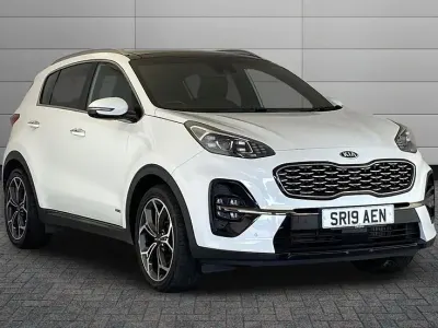 Used Kia Sportage GT-Line S 182 HP (133 kW) 2019 White SUV