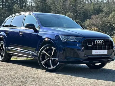 Usado Audi Q7 Black Edition 286 CV (210 kW) 2023 Azul SUV