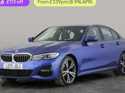 Używany BMW 320 M Sport 184 KM (135 kW) 2021 Niebieski Sedan/Limuzyna