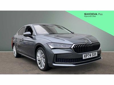 Used Skoda Superb SE L 150 HP (110 kW) 2024 Grey Hatchback