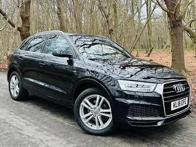 Black Used 2018 Audi Q3 S-Line SUV | £15,489 (Super price)