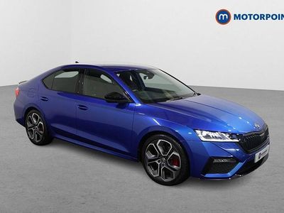 Begagnad Skoda Octavia vRS 245 HK (180 kW) 2023 Blå Halvkombi