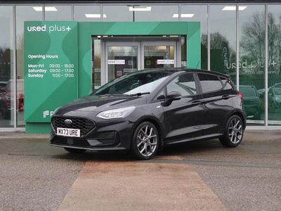 Used Ford Fiesta ST-Line 125 HP (91 kW) 2023 Black Hatchback