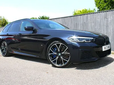 Used BMW 530 M Sport 2021 Black Estate