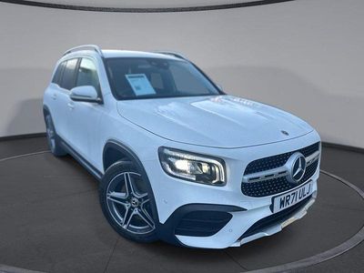 White Used 2022 Mercedes GLB220 AMG line SUV | £26,499 (Good price)