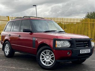 Red Used 2007 Land Rover Range Rover Vogue SE SUV | £4,294 (Fair price)