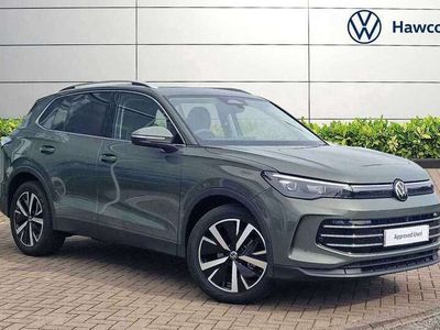 Green Used 2025 VW Tiguan Elegance SUV | £34,295 (Expensive)